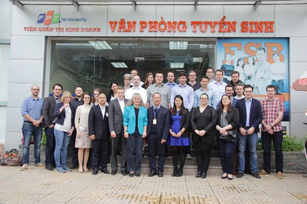 FSB tiếp đoàn sinh viên MBA đến từ FHDW (CHLB Đức)