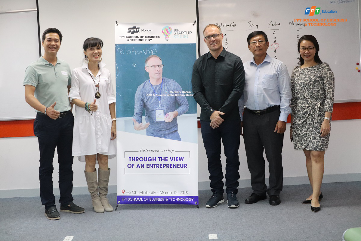 CEO The Startup Studio chia sẻ “Khởi nghiệp dưới góc nhìn người kinh doanh” cùng FSB