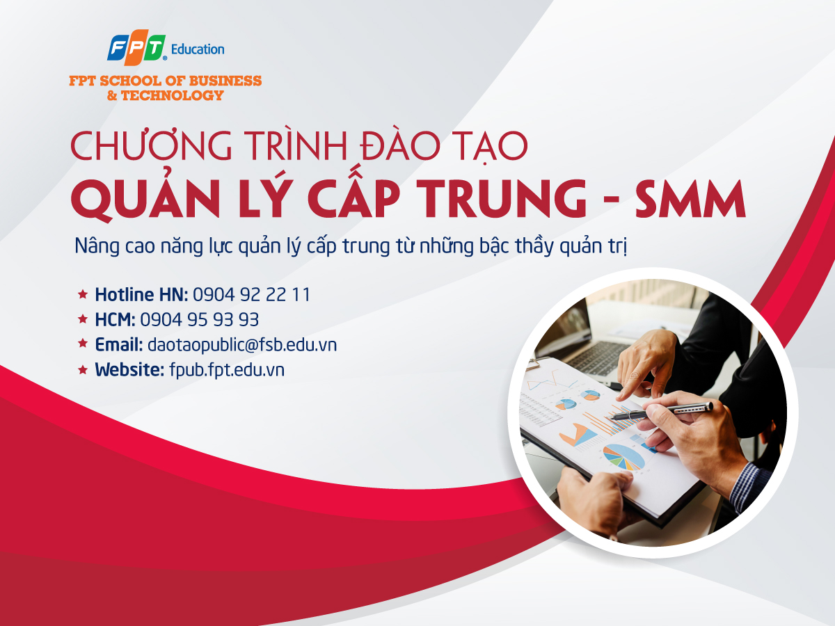Thông báo khai giảng chương trình SMM – Nâng cao năng lực cho quản lý cấp trung