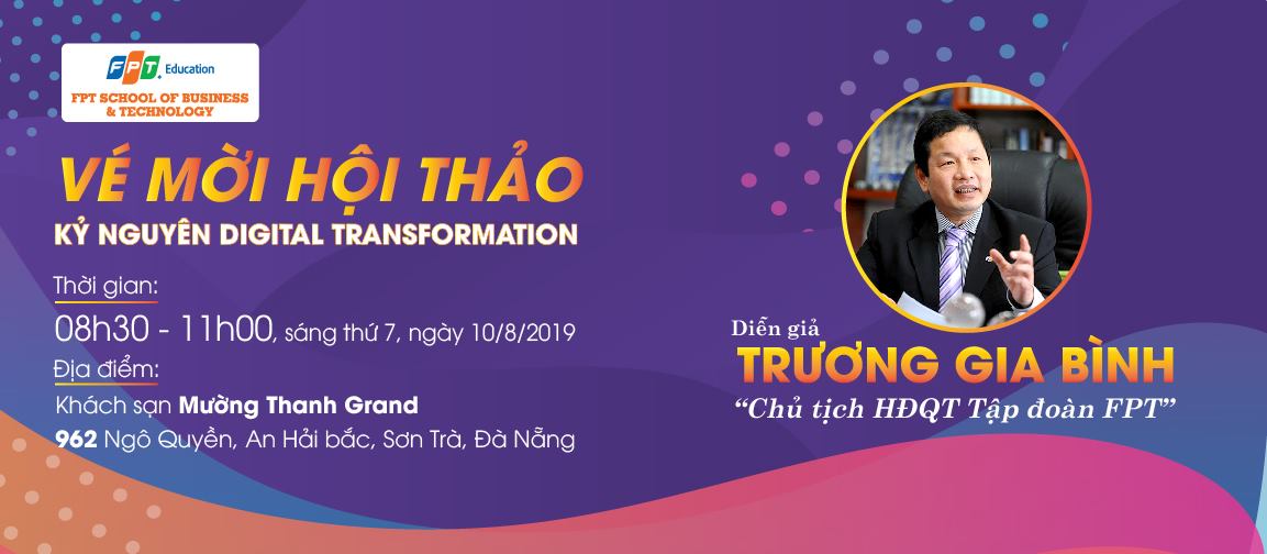 Thông báo lịch Hội thảo Quản tri tháng 8 tại Đà Nẵng