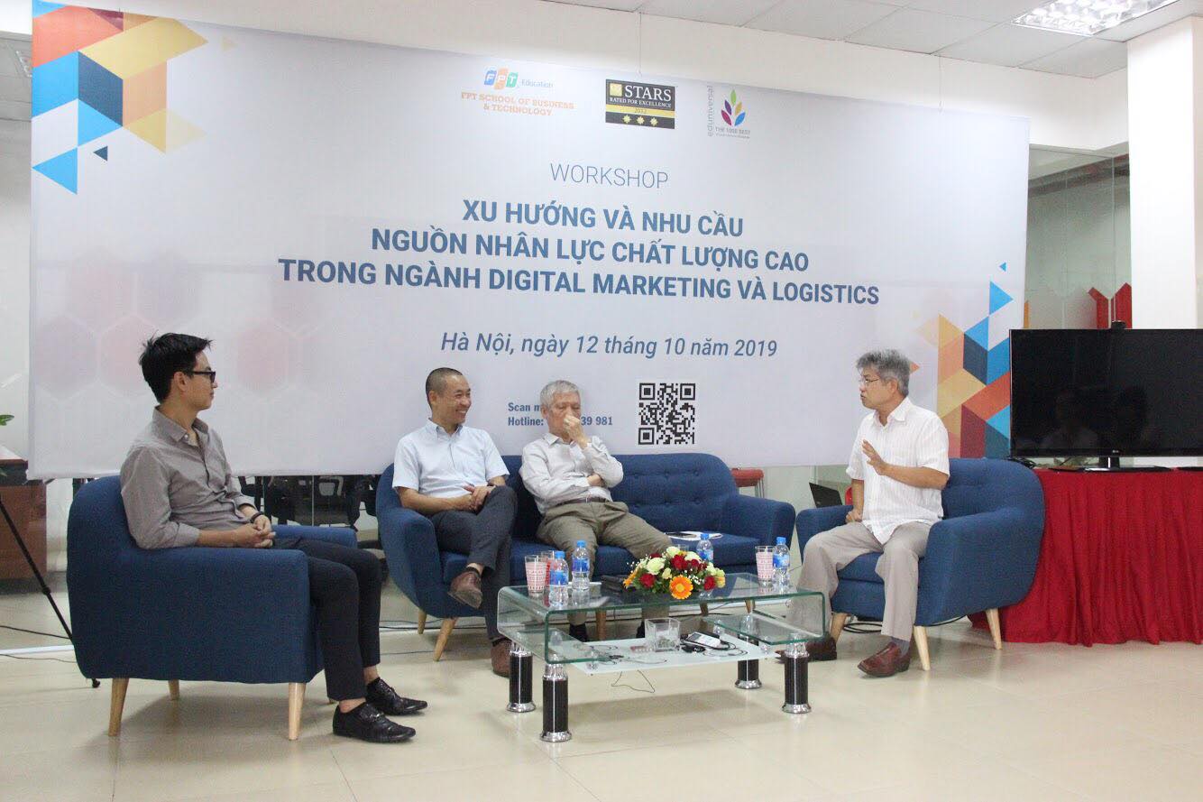 FSB tổ chức thành công workshop “Xu hướng và nhu cầu nguồn nhân lực chất lượng cao trong ngành Digital Marketing và Logistics”