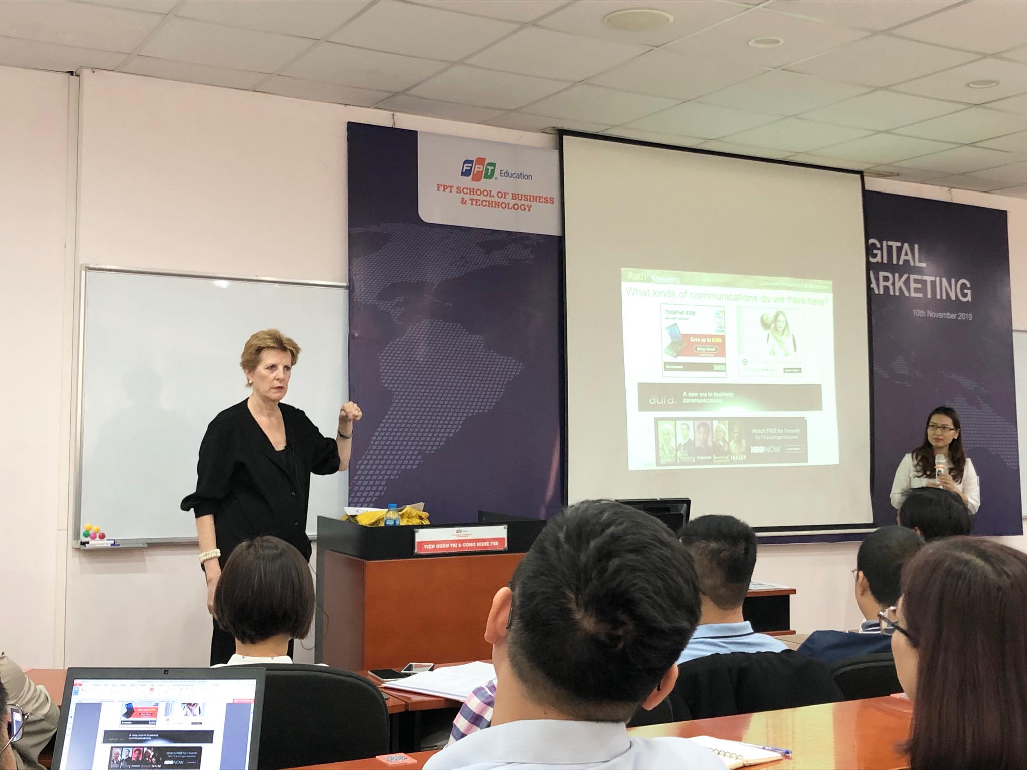 FSB tổ chức hội thảo “B2B Digital Marketing” học marketing chuẩn Mĩ