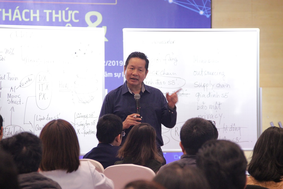 PGS. TS Trương Gia Bình: 70/100 doanh nghiệp thất bại trong trào lưu làm chuyển đổi số!