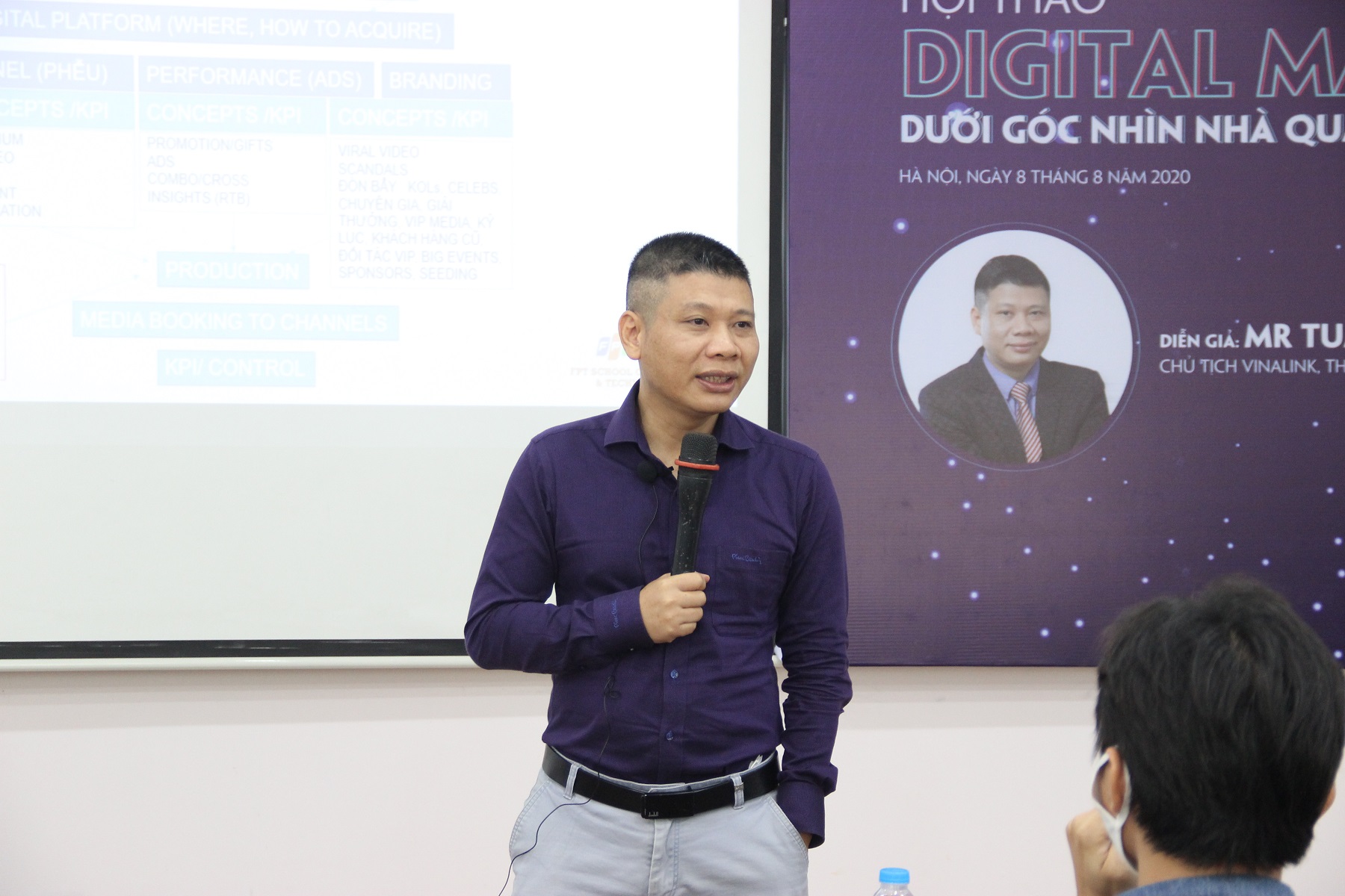 Hơn 200 học viên tham dự HTQT “Digital Marketing dưới góc nhìn nhà quản lý” của FSB