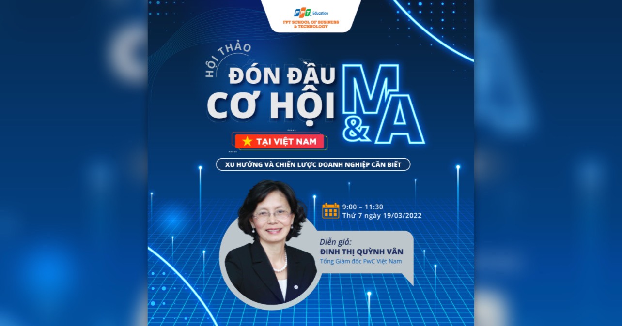 Tổng giám đốc PwC Việt Nam chia sẻ tại Hội thảo “ĐÓN ĐẦU CƠ HỘI M&A TẠI VIỆT NAM” của FSB