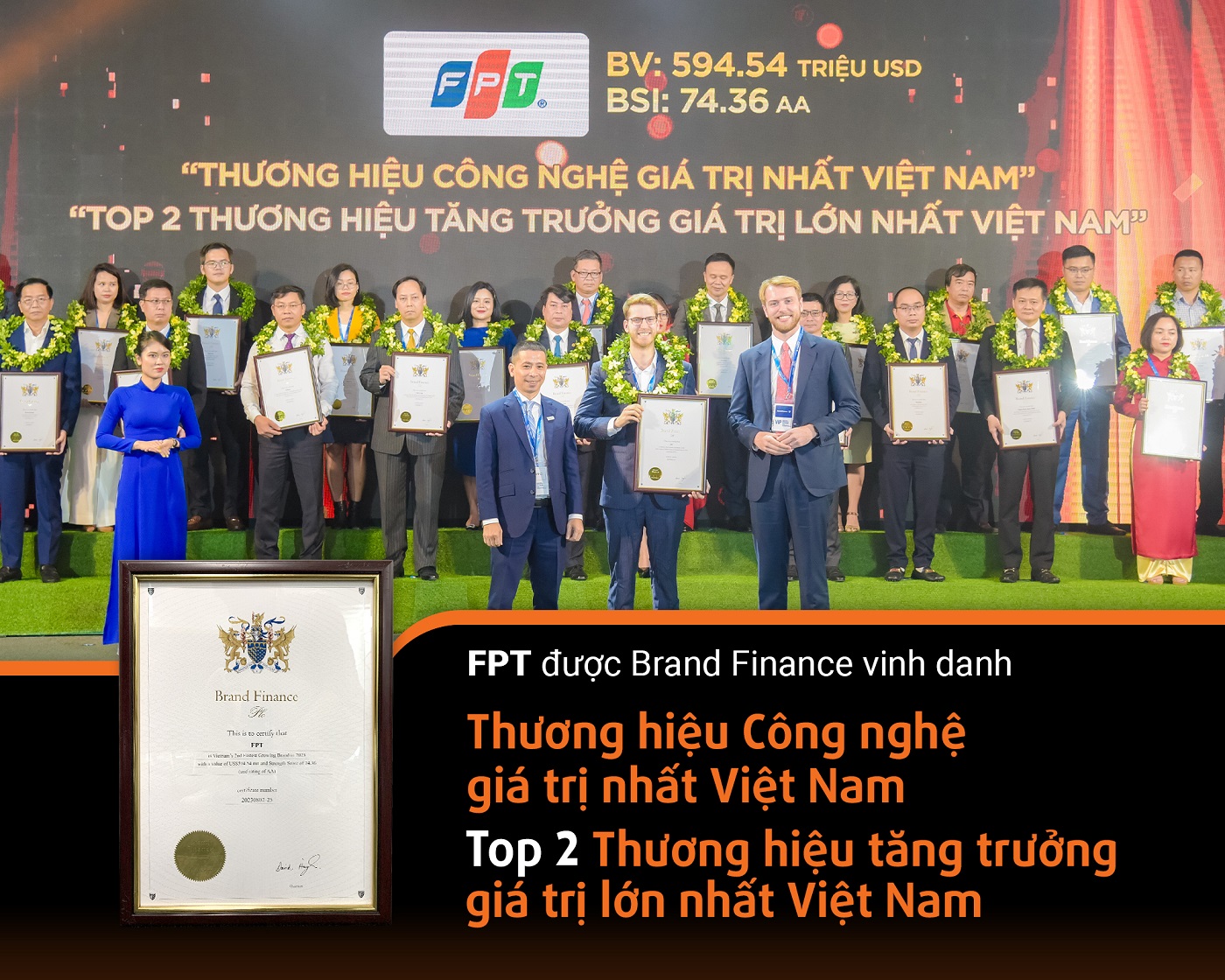 FPT là Thương hiệu Công nghệ giá trị nhất Việt Nam