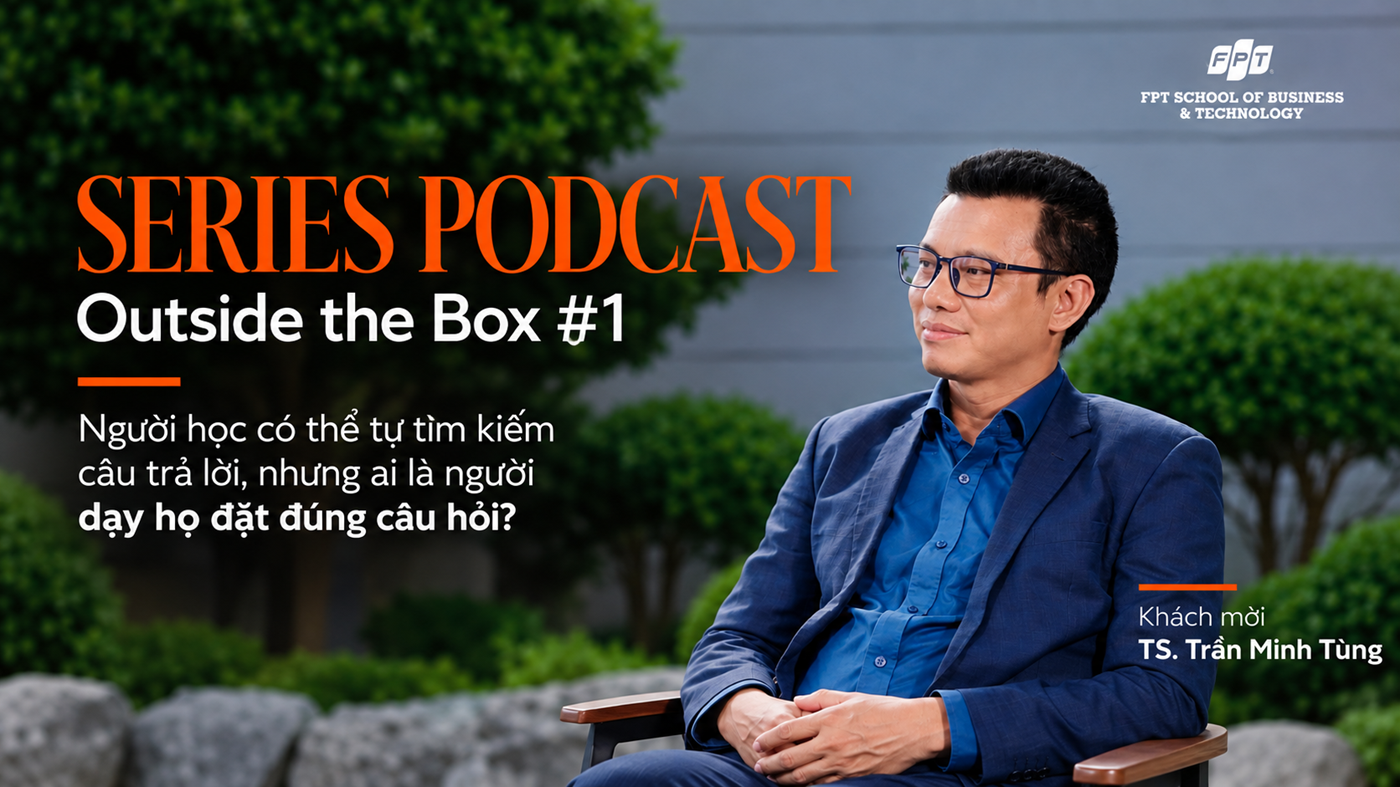 TS. Trần Minh Tùng: Người học có thể tự tìm kiếm câu trả lời, nhưng ai là người dạy họ đặt đúng câu hỏi?
