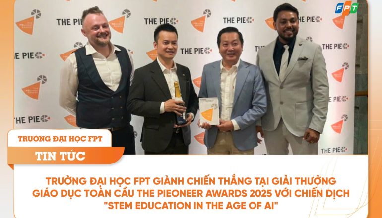 Trường Đại học FPT được vinh danh tại The PIEoneer Awards