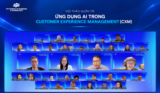 Hội thảo Quản trị “Ứng dụng AI trong Customer Experience Management” (CXM): Nâng tầm điểm chạm, kiến tạo lợi thế cạnh tranh