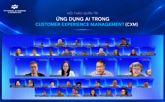 Hội thảo Quản trị “Ứng dụng AI trong Customer Experience Management” (CXM): Nâng tầm điểm chạm, kiến tạo lợi thế cạnh tranh