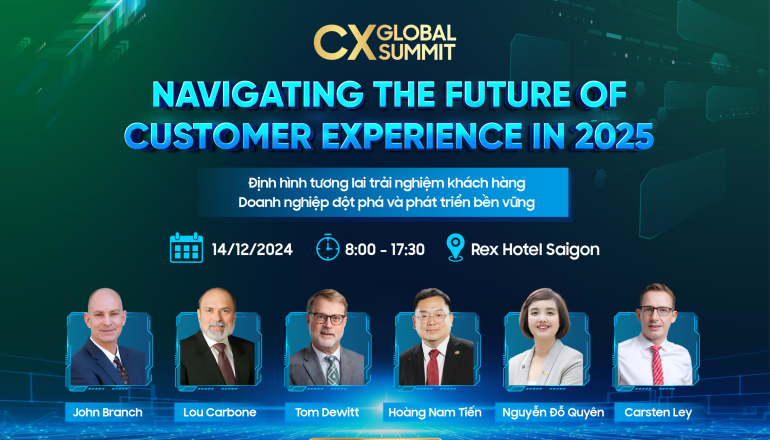 Global CX Summit 2024: Định hình tương lai trải nghiệm khách hàng