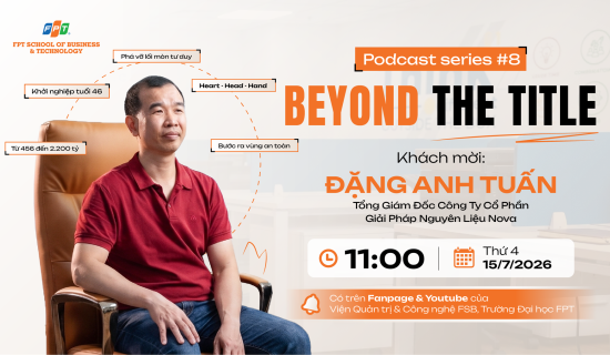 Từ người làm thuê 17 năm đến Founder khởi nghiệp: Hành trình bứt phá khỏi vùng an toàn của anh Đặng Anh Tuấn