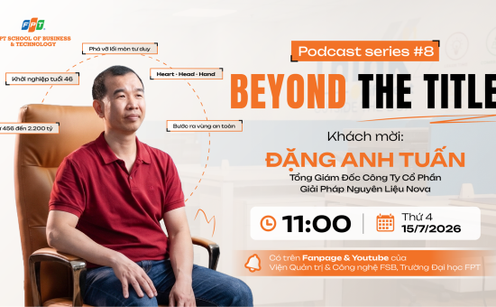 Từ người làm thuê 17 năm đến Founder khởi nghiệp: Hành trình bứt phá khỏi vùng an toàn của anh Đặng Anh Tuấn