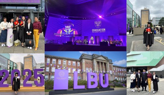 Tự hào vinh danh các Tân Thạc sĩ LBM tại Lễ tốt nghiệp Đại học Leeds Beckett – Vương quốc Anh