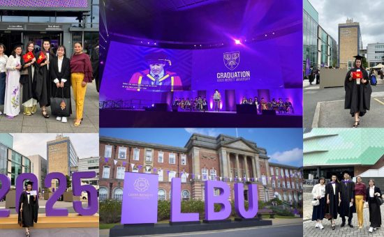 Proudly Honoring the New LBM Master’s Graduates at the Leeds Beckett University Graduation Ceremony – United Kingdom
