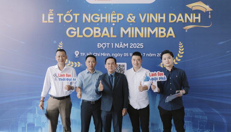 Lễ Tốt nghiệp & Vinh danh Chương trình Global MiniMBA TP. HCM – Đợt 2/2025