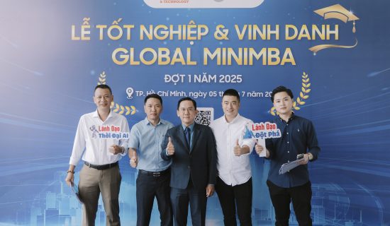 Lễ Tốt nghiệp & Vinh danh Chương trình Global MiniMBA TP. HCM – Đợt 2/2025