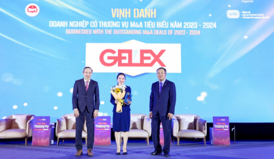 Gelex Group named among notable M&A deals companies in 2024