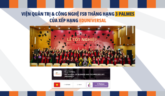 FSB thăng hạng 3 Palmes của Eduniversal