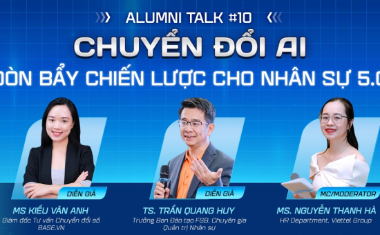 Chuyển đổi AI – Đòn bẩy chiến lược cho Nhân sự 5.0