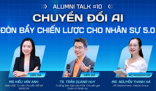 Chuyển đổi AI – Đòn bẩy chiến lược cho Nhân sự 5.0