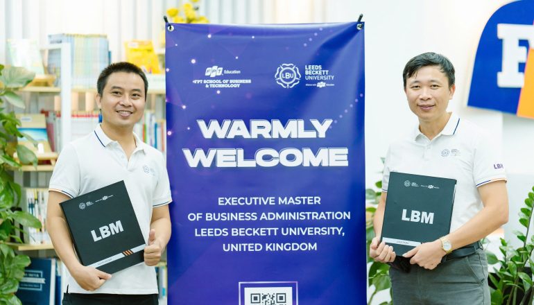 Khai giảng Chương trình Thạc sĩ Leeds Beckett MBA (LBM) 2024 tại Hà Nội & TP. Hồ Chí Minh