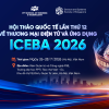 Hội thảo Quốc tế lần thứ 12 về Thương mại điện tử và Ứng dụng (ICEBA 2026)