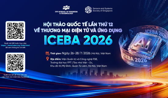 Hội thảo Quốc tế lần thứ 12 về Thương mại điện tử và Ứng dụng (ICEBA 2026)