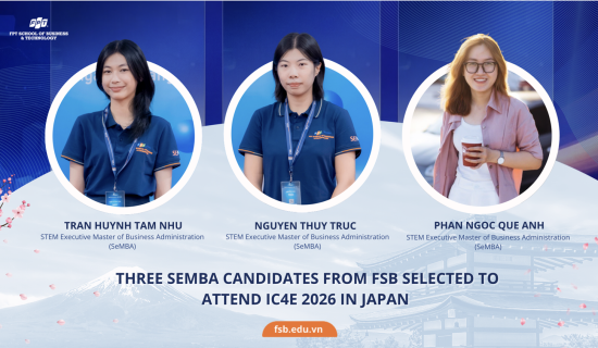 FSB MBA Students Selected to Attend the IC4e 2026 International Conference in Japan