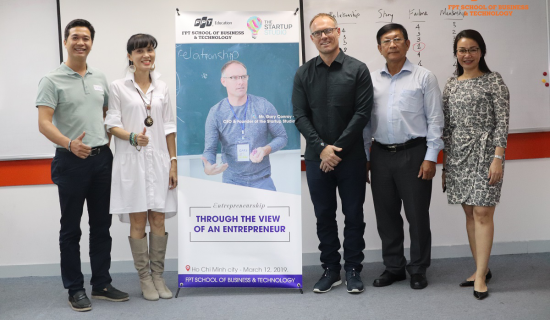 CEO The Startup Studio chia sẻ “Khởi nghiệp dưới góc nhìn người kinh doanh” cùng FSB