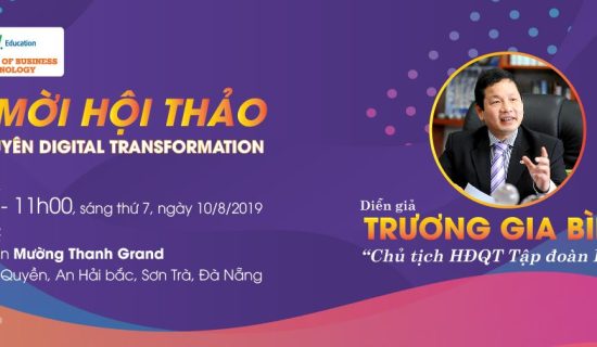 Thông báo lịch Hội thảo Quản tri tháng 8 tại Đà Nẵng