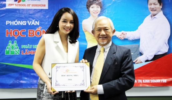 CEO, diễn viên Mai Thu Huyền nhận học bổng MBA