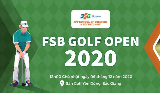 Thư mời tham dự giải “FSB GOLF OPEN 2020”