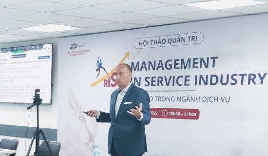 “Quản trị rủi ro” cùng Nhà Lãnh đạo 30 năm kinh nghiệm trong lĩnh vực dịch vụ ở 7 quốc gia