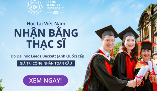 Thông báo Tuyển sinh Liên kết MBA-LBU 2022