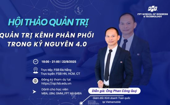 Hội thảo Quản trị tháng 8: Bí quyết kênh phân phối 4.0 từ lãnh đạo Vietnamobile