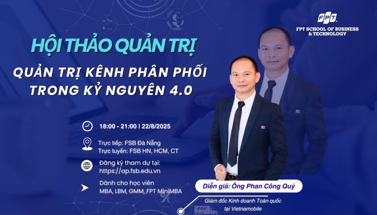 Hội thảo Quản trị tháng 8: Bí quyết kênh phân phối 4.0 từ lãnh đạo Vietnamobile
