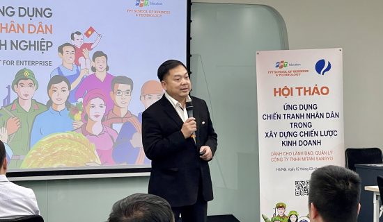 “Each employee in the company is a leader without a title” – Vice President Hoang Nam Tien